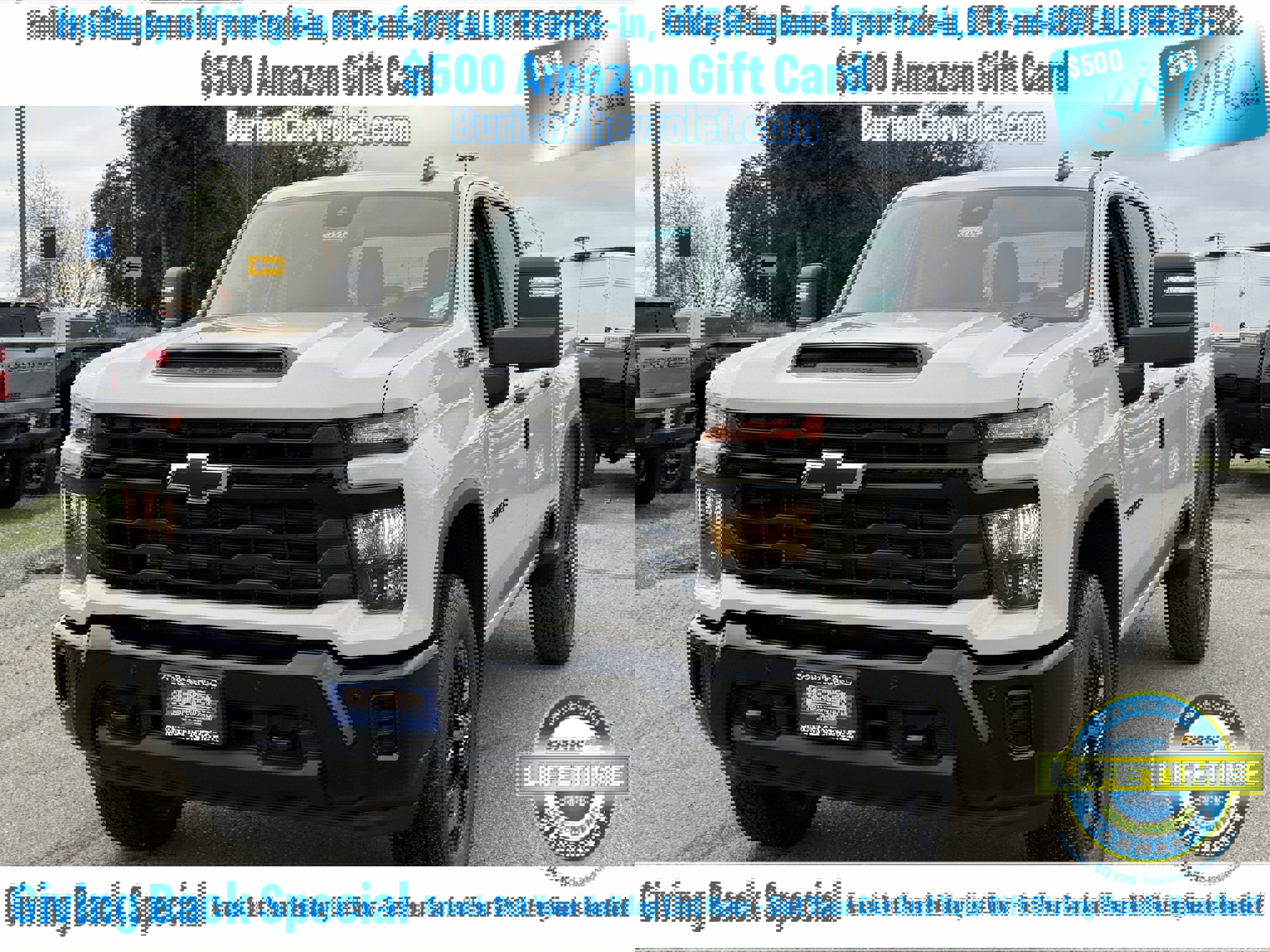 New 2026 Chevrolet Silverado 2500 Custom w/ Custom Value Package