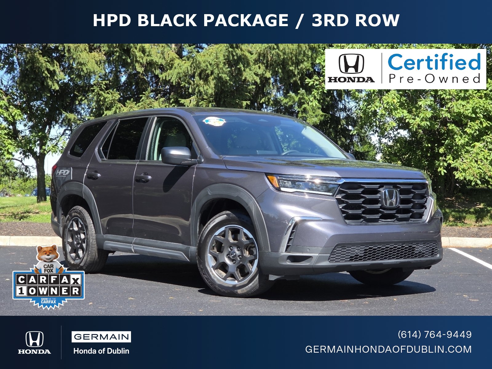 Certified 2023 Honda Pilot LX video 1