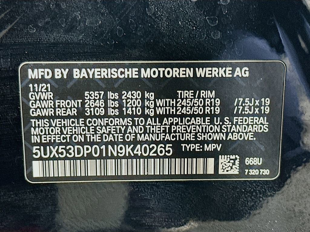 Used 2022 BMW X3 xDrive30i AWD/4WD image 37