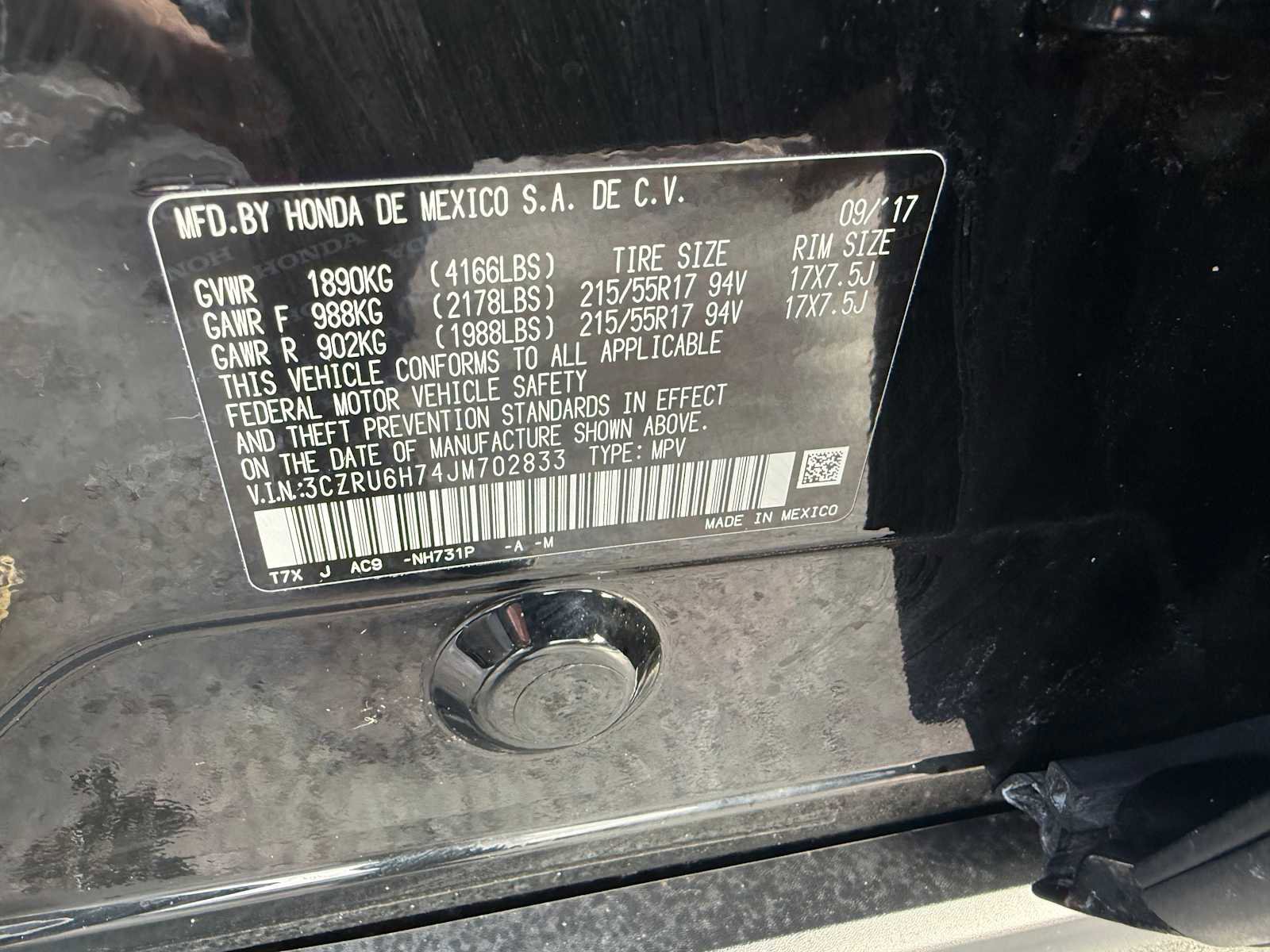 Used 2018 Honda HR-V EX-L image 30