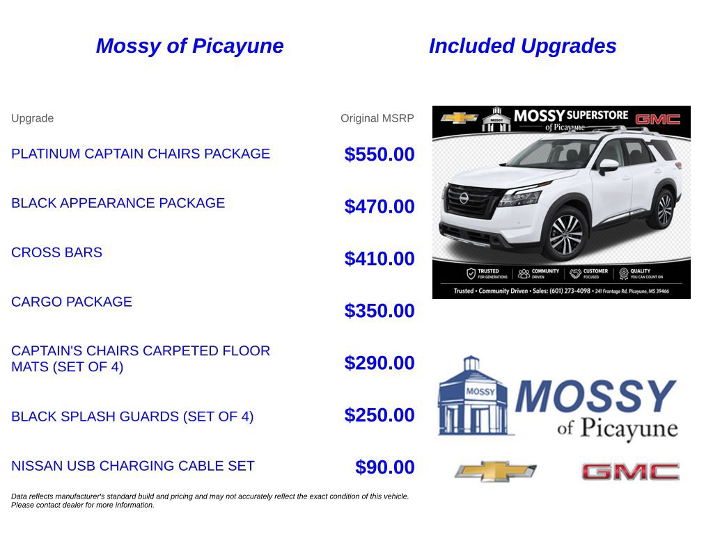 Used 2024 Nissan Pathfinder Platinum FWD image 7