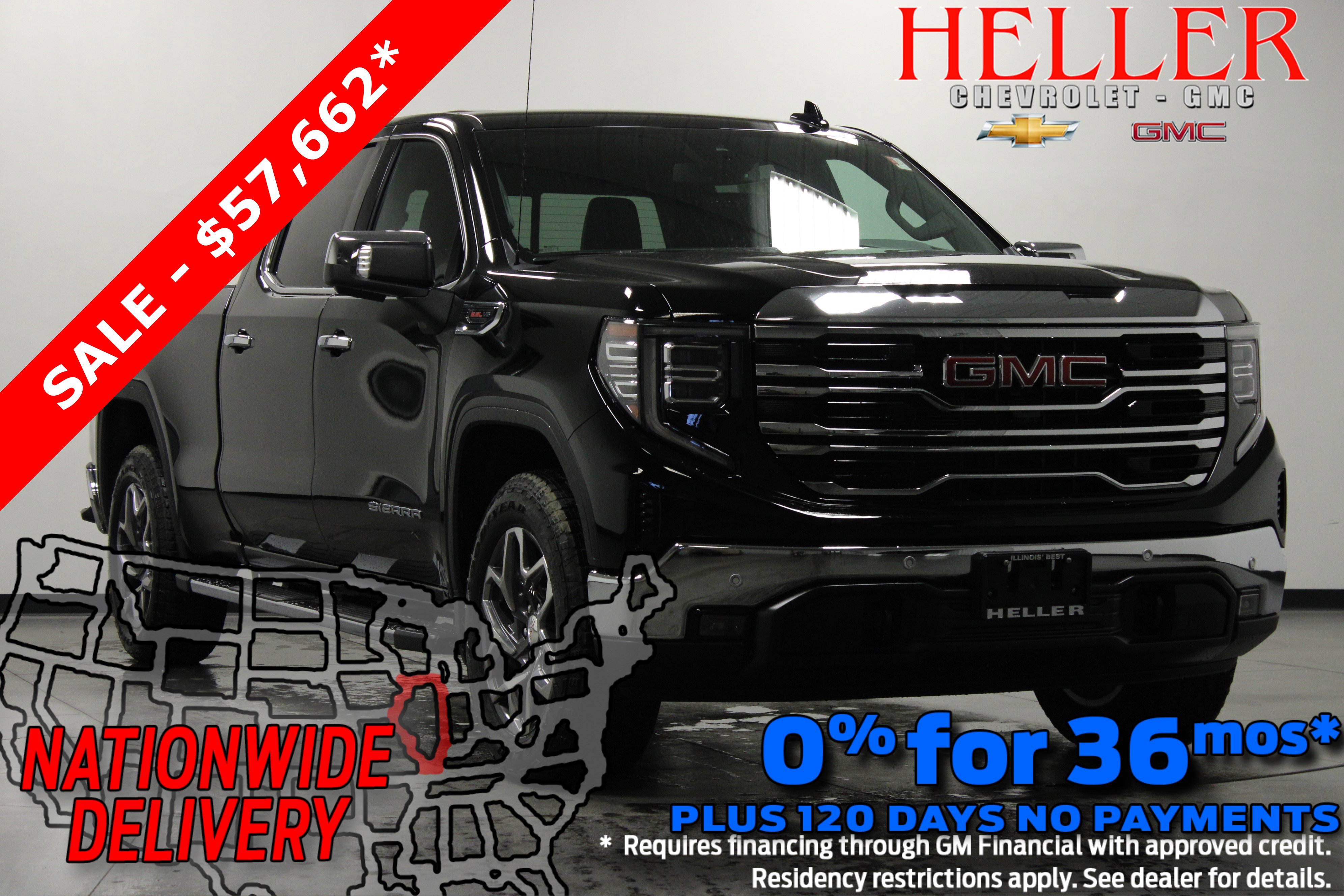 New 2025 GMC Sierra 1500 SLT w/ SLT Premium Plus Package