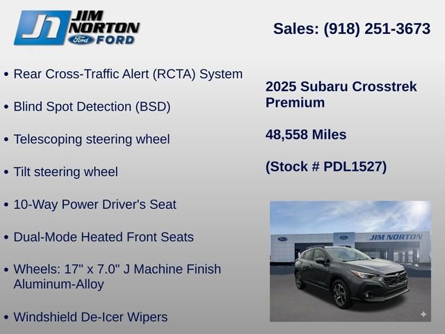 Used 2025 Subaru Crosstrek 2.0i Premium image 37