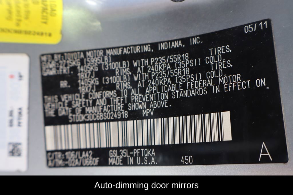 Used 2011 Toyota Sienna Limited w/ Premium Pkg image 18