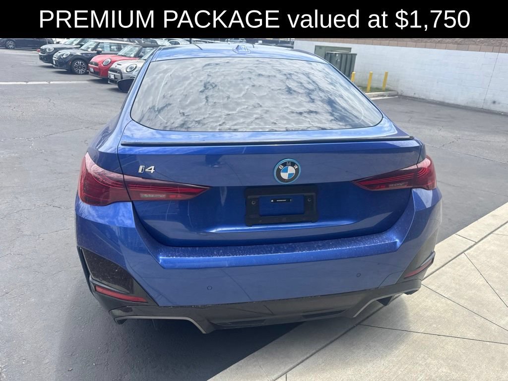 Used 2025 BMW i4 eDrive40 w/ M Sport Package RWD image 4