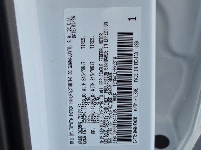 New 2026 Toyota Tacoma SR image 18