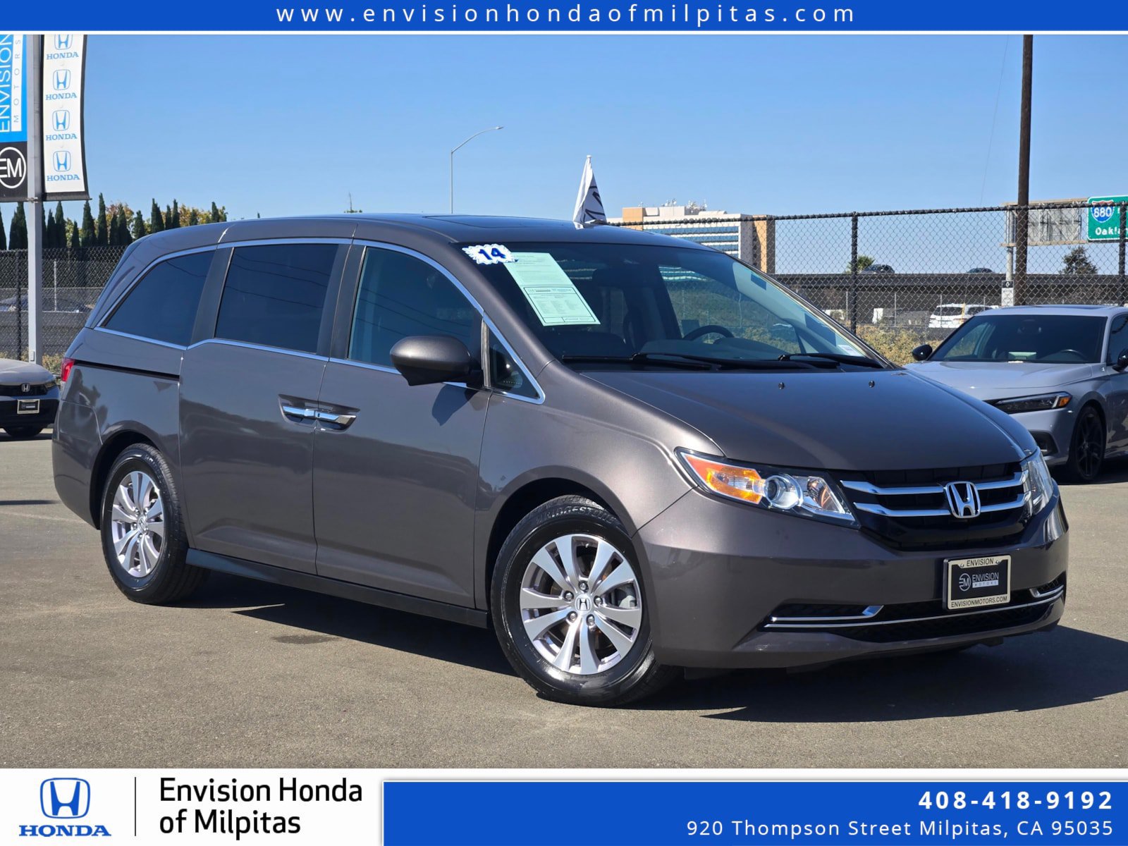 Used 2014 Honda Odyssey EX-L image 1