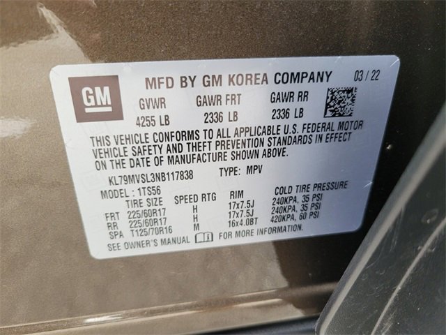 Used 2022 Chevrolet TrailBlazer ACTIV w/ Technology Package image 27