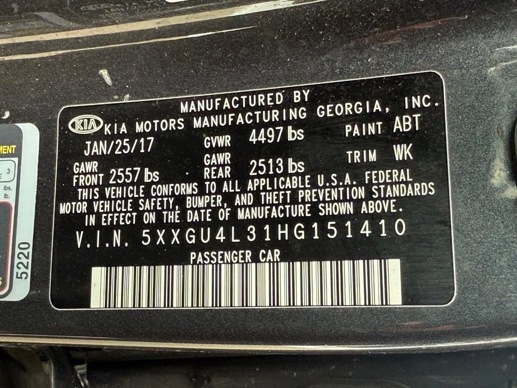 Used 2017 Kia Optima EX w/ Premium Package image 28