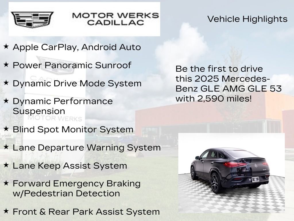 Used 2025 Mercedes-Benz GLE 53 AMG 4MATIC Coupe image 13