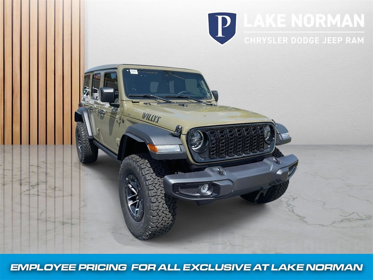 New 2025 Jeep Wrangler Willys