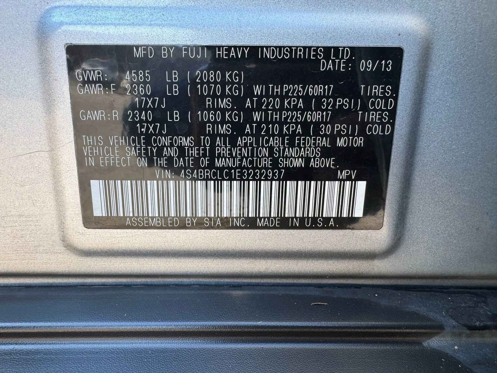 Used 2014 Subaru Outback 2.5i Limited AWD/4WD image 36
