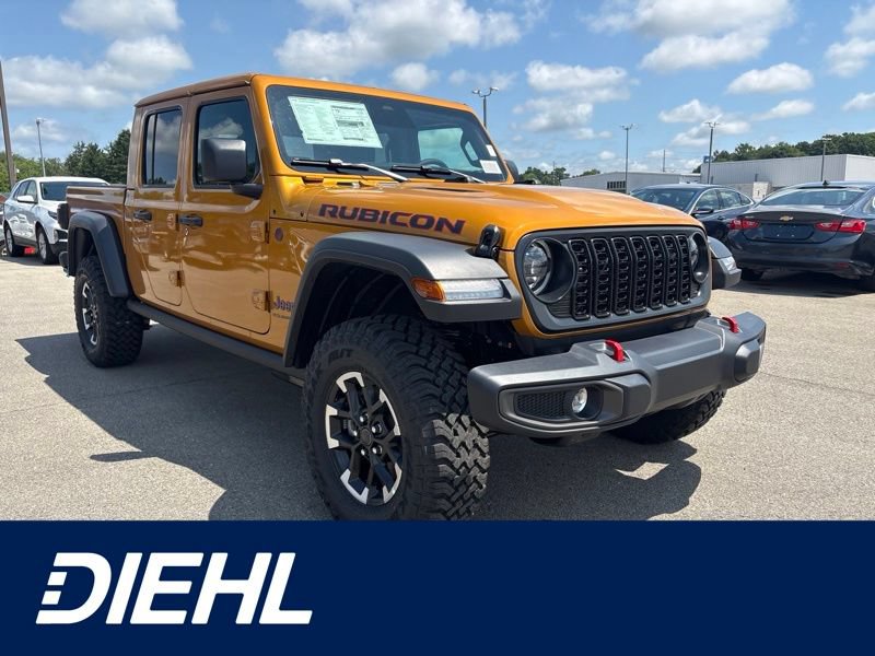 New 2026 Jeep Gladiator Rubicon w/ Steel Power Dome Hood Package