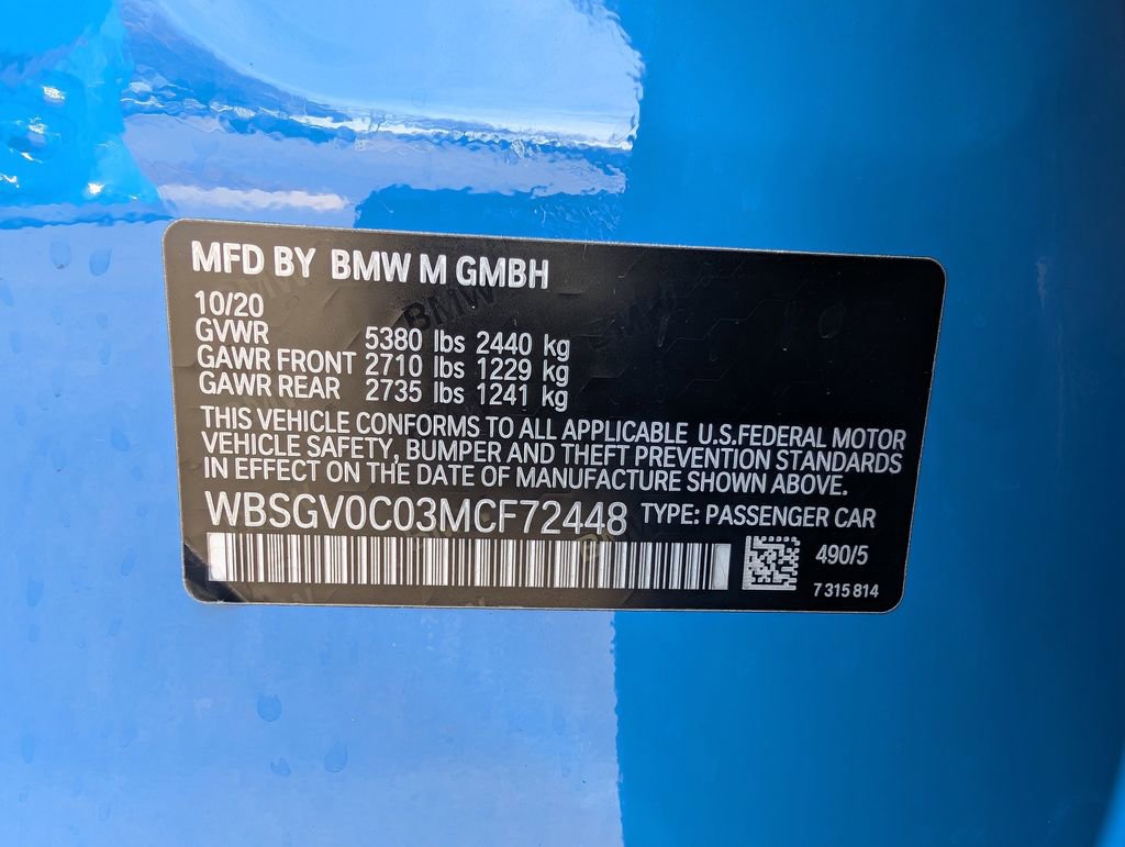 Used 2021 BMW M8 Gran Coupe xDrive w/ Driving Assistance Package image 35