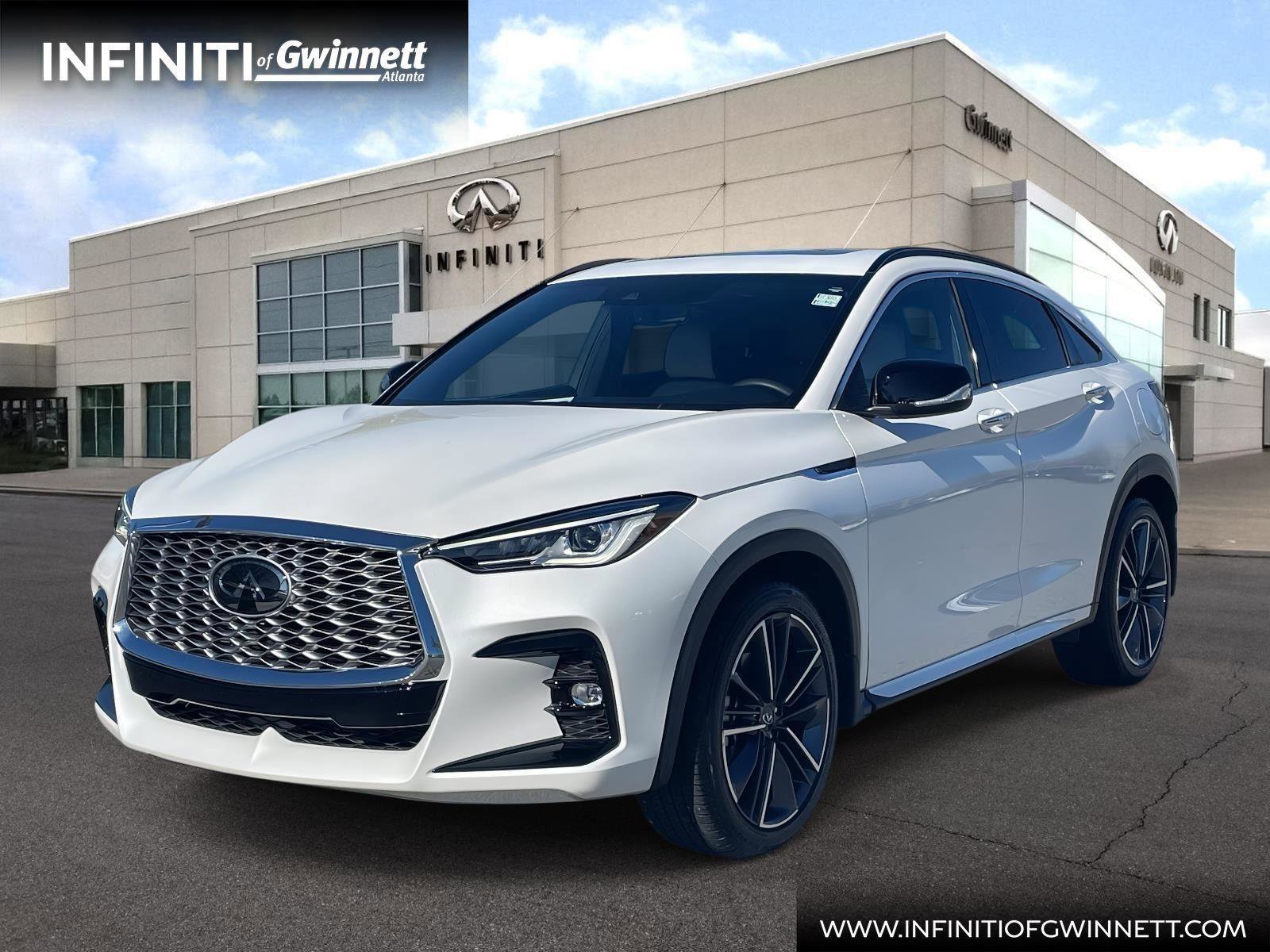 Certified 2025 INFINITI QX55 Luxe w/ Cargo Package