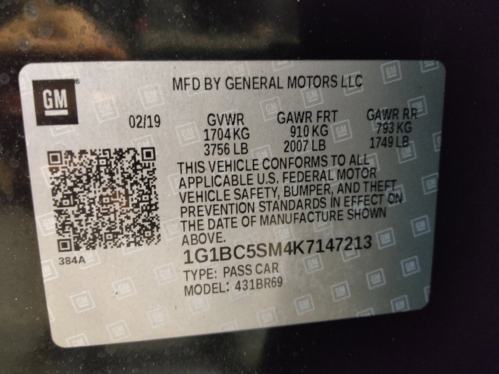 Used 2019 Chevrolet Cruze LS image 33