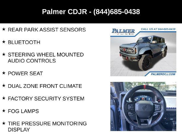Used 2024 Ford Bronco Raptor w/ Interior Carbon Fiber Pack 6 AWD/4WD image 18
