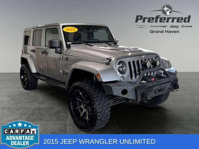 Used 2015 Jeep Wrangler Unlimited Sahara w/ Dual Top Group