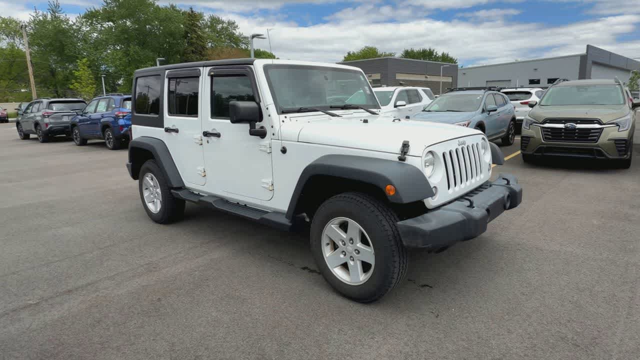 Used 2017 Jeep Wrangler Unlimited Sport w/ Quick Order Package 24S AWD/4WD video 2