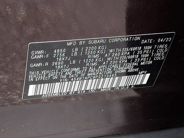 Used 2023 Subaru Outback Touring AWD/4WD image 33