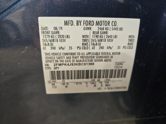 Used 2019 Ford Edge SEL w/ Equipment Group 201A AWD/4WD image 35