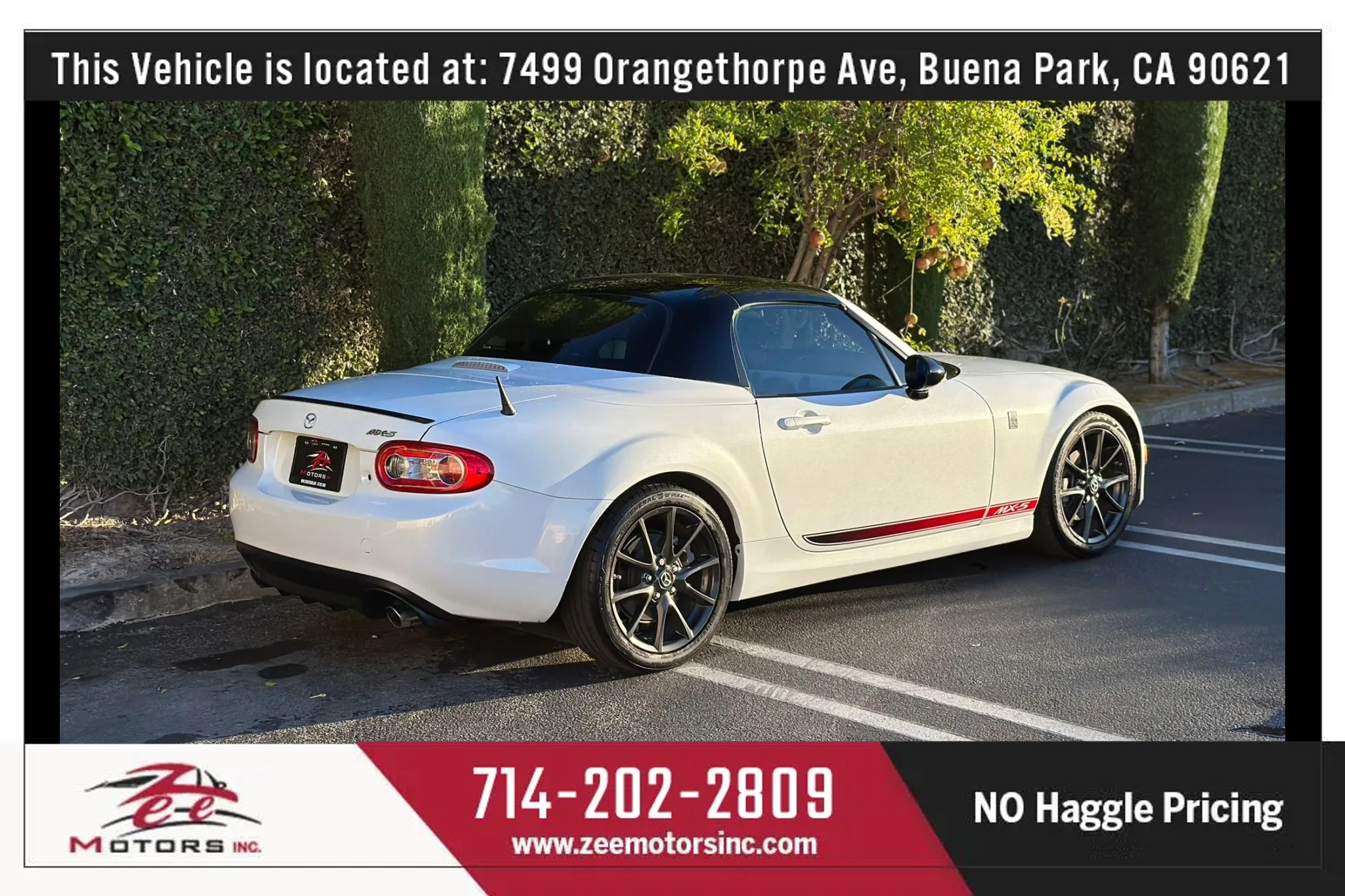 Used 2015 MAZDA MX-5 Miata Club RWD image 7