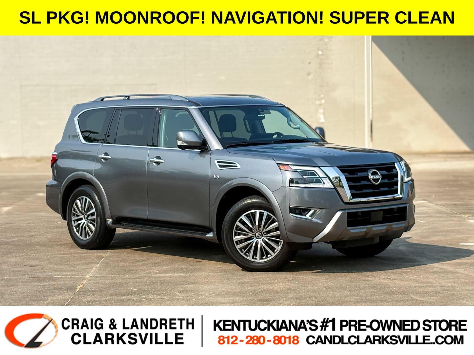 Used 2022 Nissan Armada SL RWD image 1