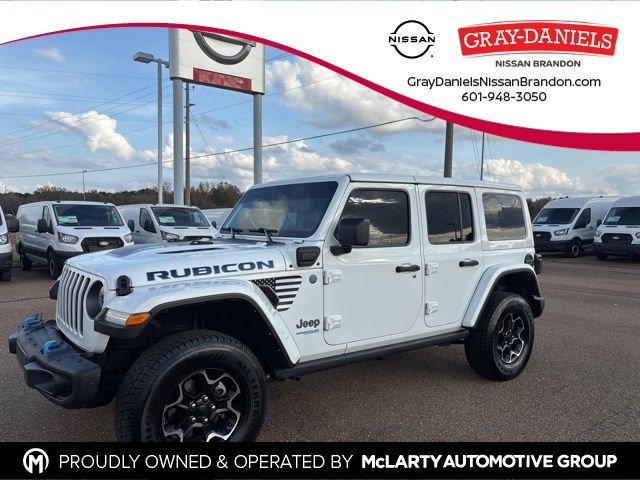 Used 2022 Jeep Wrangler Unlimited Rubicon 4xe w/ Steel Bumper Group image 1