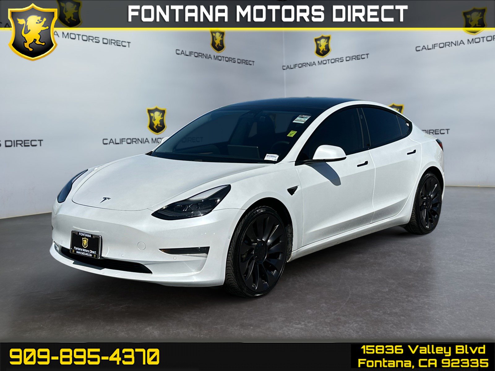 Used 2021 Tesla Model 3 Performance AWD/4WD image 1