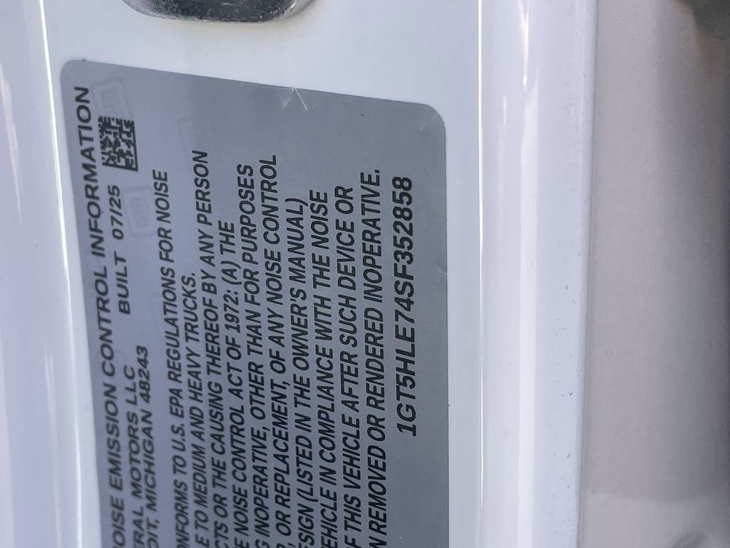 New 2025 GMC Sierra 2500 Pro w/ 1SA Pro Safety Plus Package RWD image 33