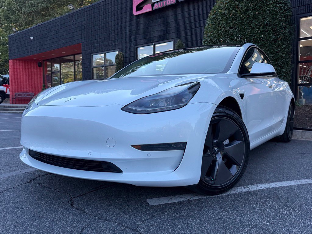 Used 2021 Tesla Model 3 Long Range AWD/4WD image 2