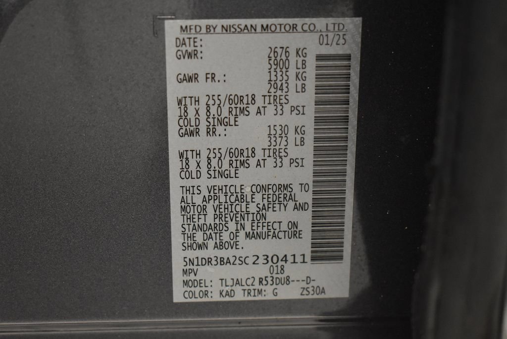 Certified 2025 Nissan Pathfinder SV FWD image 39