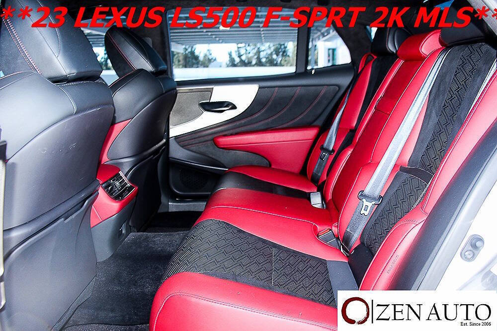 Used 2023 Lexus LS 500 F Sport w/ Cold Weather Package (CK) RWD image 35