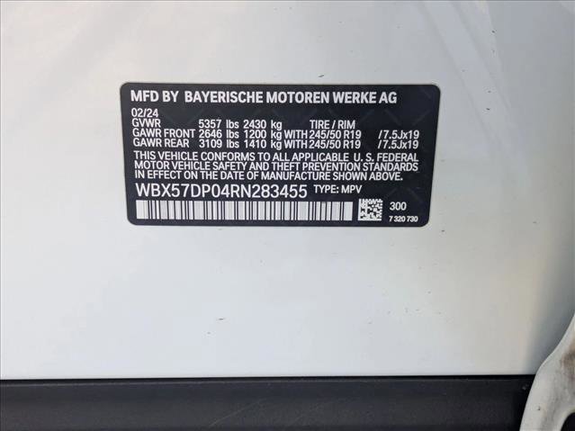 Used 2024 BMW X3 xDrive30i w/ Premium Package w/ZPA image 26