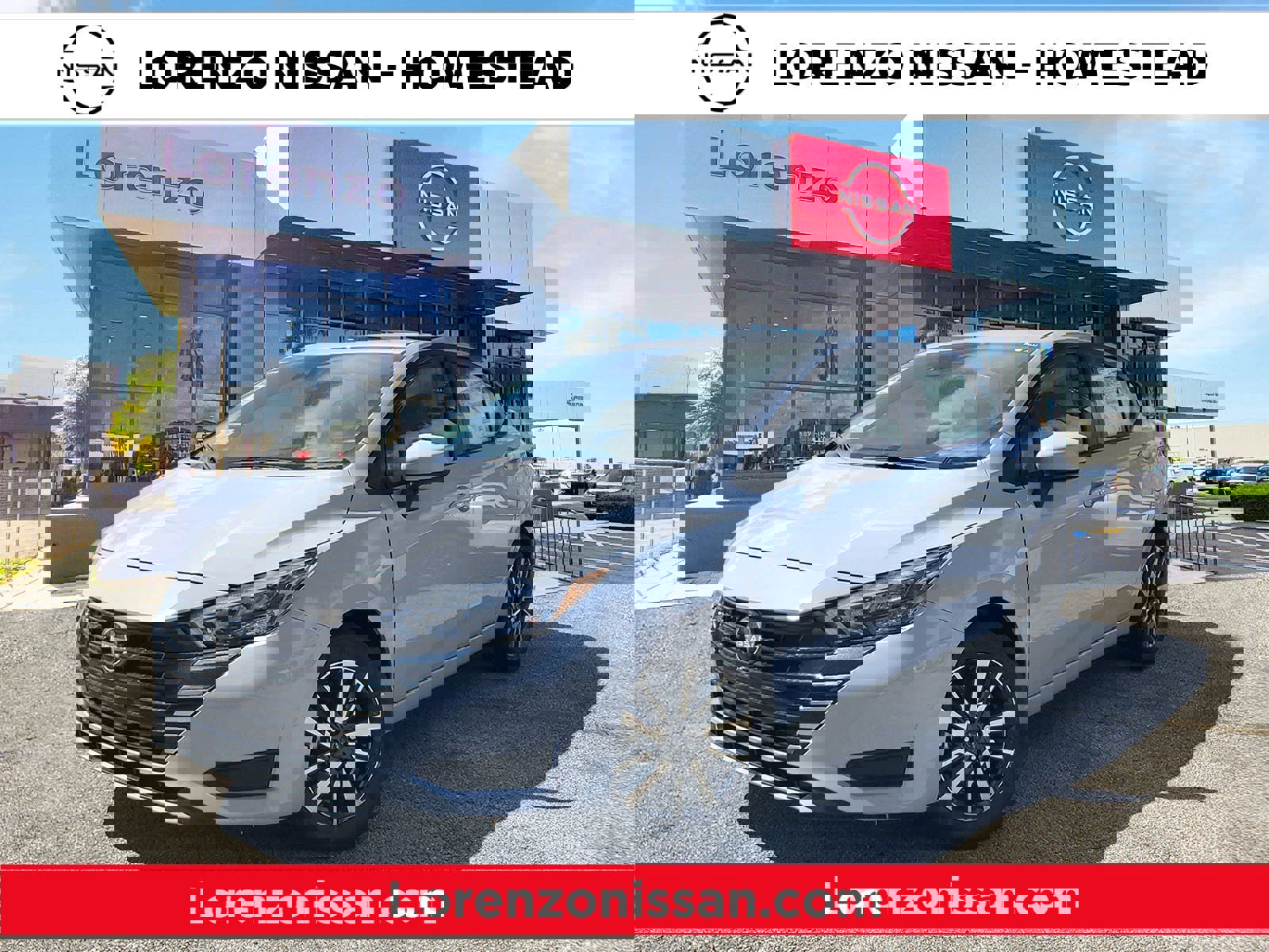 New 2025 Nissan Versa SV w/ Trunk Package