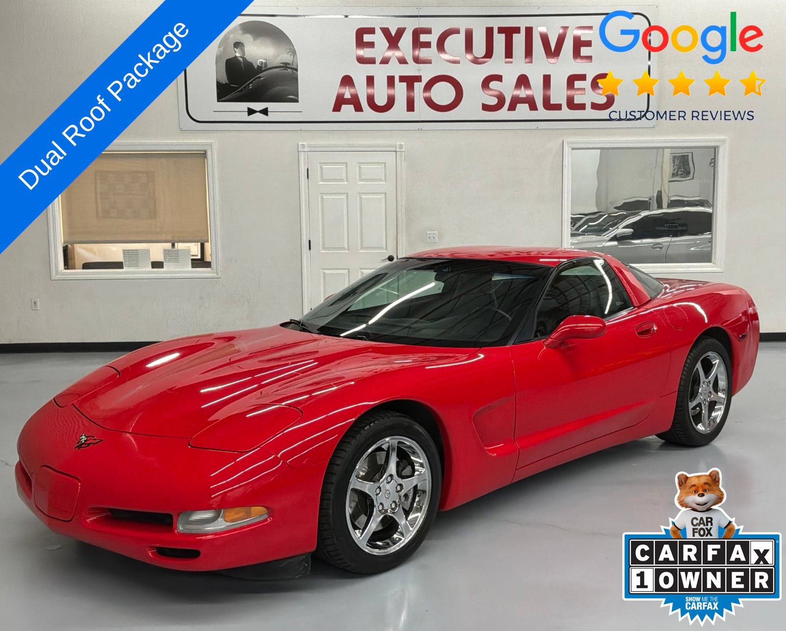 Used 2000 Chevrolet Corvette Coupe w/ Roof Pkg RWD image 1