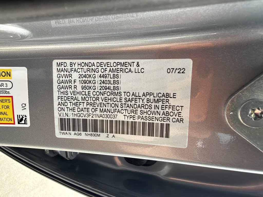 Used 2022 Honda Accord Sport image 40
