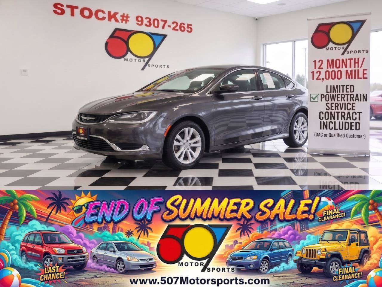 Used 2016 Chrysler 200 Limited