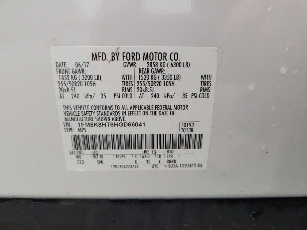 Used 2017 Ford Explorer Platinum AWD/4WD image 33