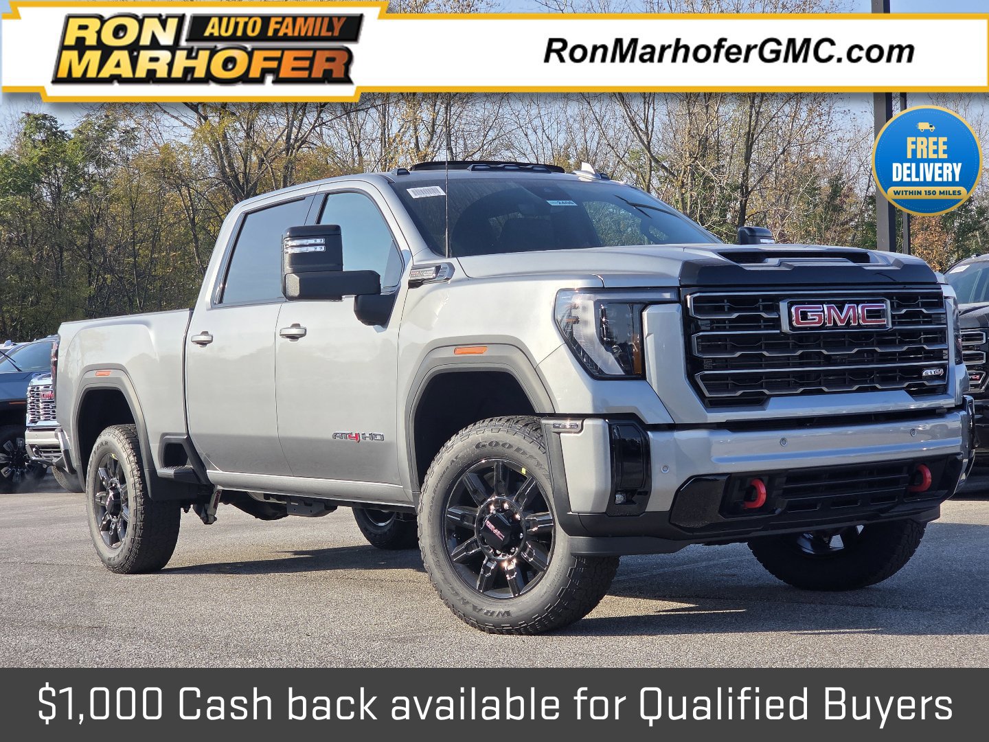 New 2026 GMC Sierra 2500 AT4 w/ AT4 Premium Plus Package AWD/4WD 360° Tour