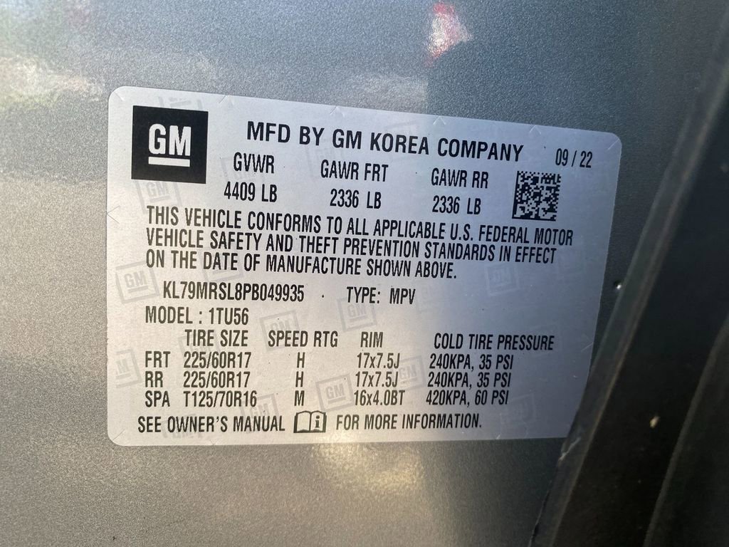 Used 2023 Chevrolet TrailBlazer LT w/ Sun and Liftgate Package image 32