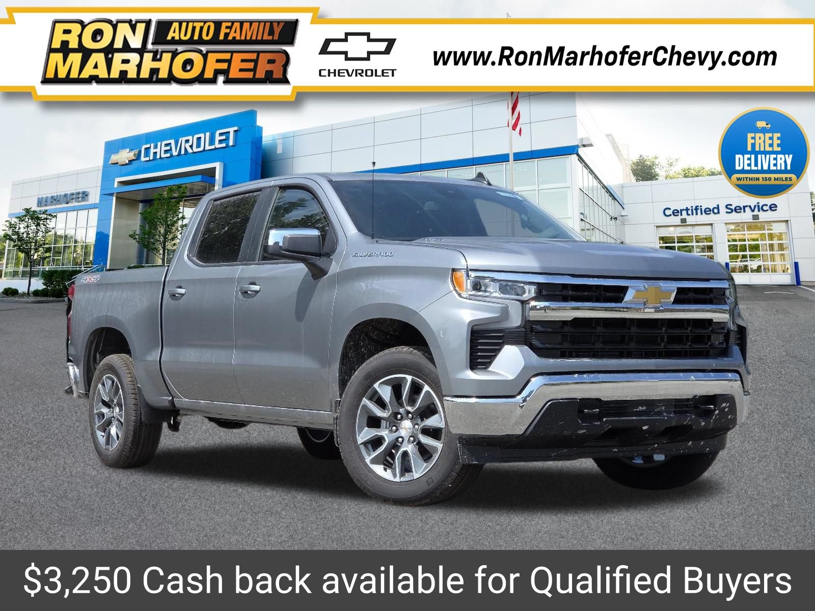 New 2026 Chevrolet Silverado 1500 LT AWD/4WD 360° Tour