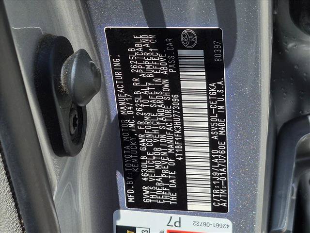 Used 2017 Toyota Camry XLE FWD image 22