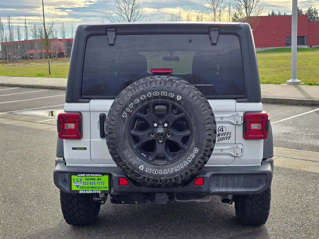 Used 2020 Jeep Wrangler Unlimited Willys image 4