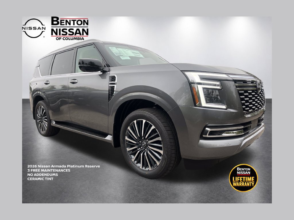 New 2026 Nissan Armada Platinum Reserve AWD/4WD 360° Tour