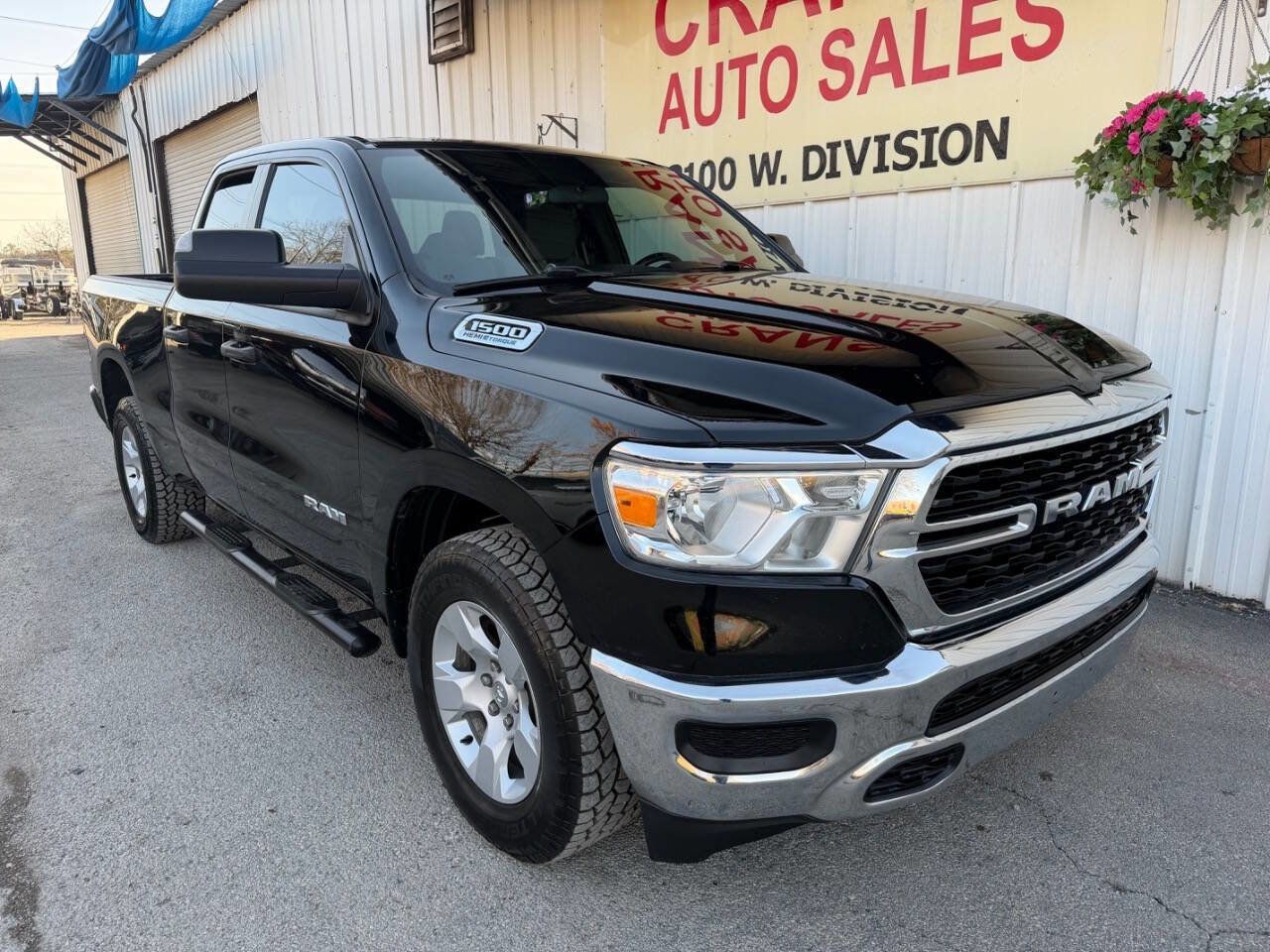 Used 2023 RAM 1500 Big Horn w/ Trailer Tow Group RWD image 1