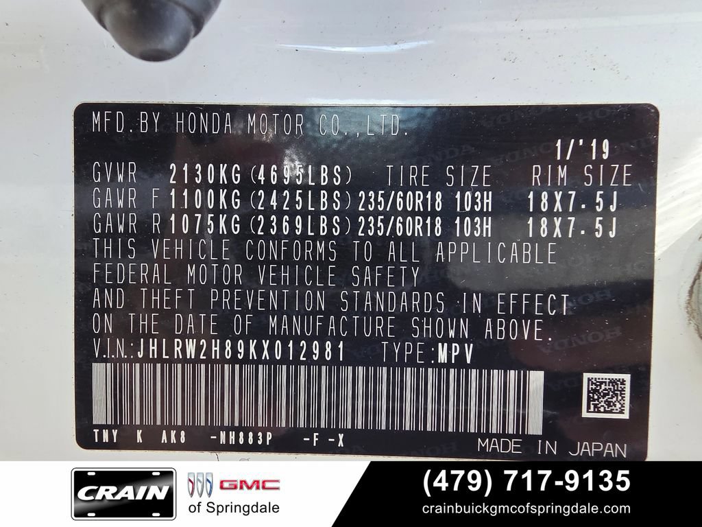 Used 2019 Honda CR-V EX-L image 33