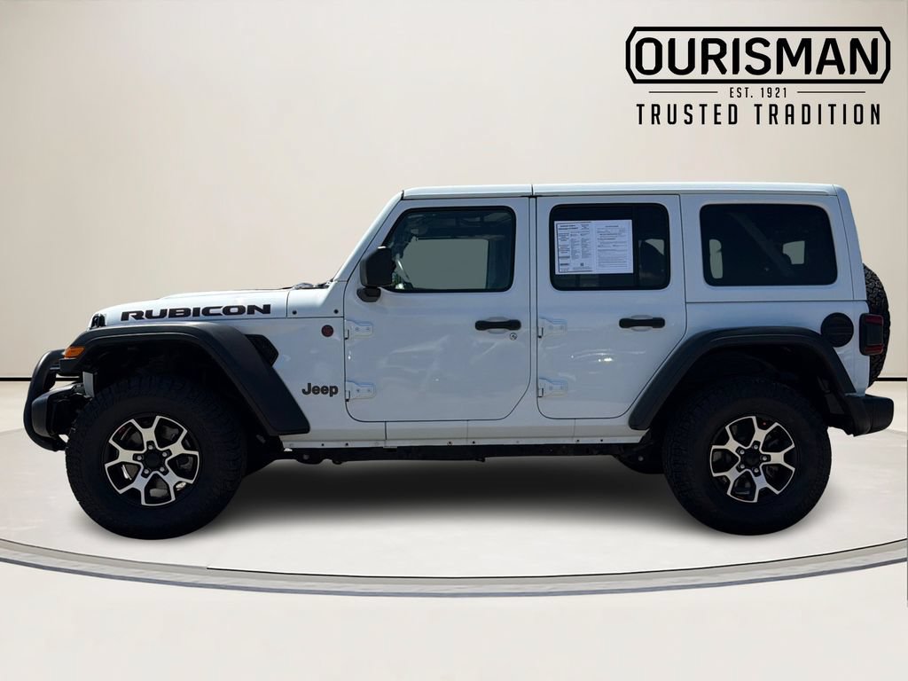 Used 2021 Jeep Wrangler Unlimited Rubicon AWD/4WD video 3