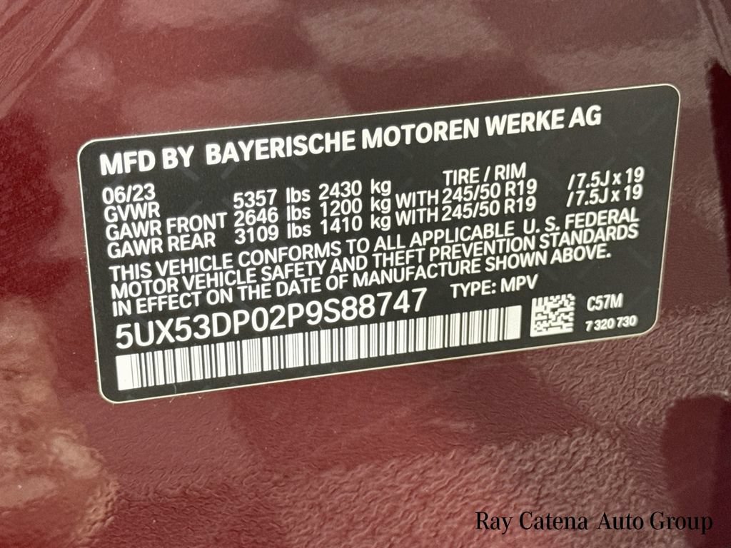 Used 2023 BMW X3 xDrive30i w/ Convenience Package AWD/4WD image 33