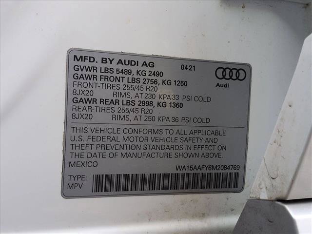 Used 2021 Audi Q5 2.0T Premium Plus w/ Premium Plus Package AWD/4WD image 27